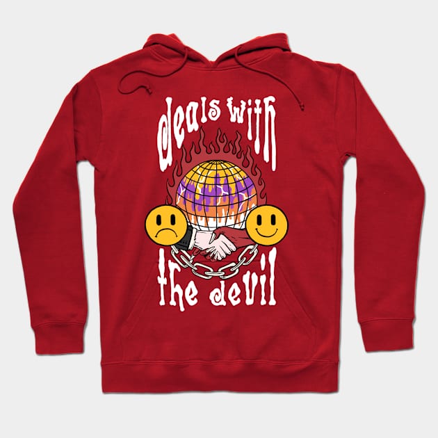 Deals with the devil Hoodie by VWP.Studio